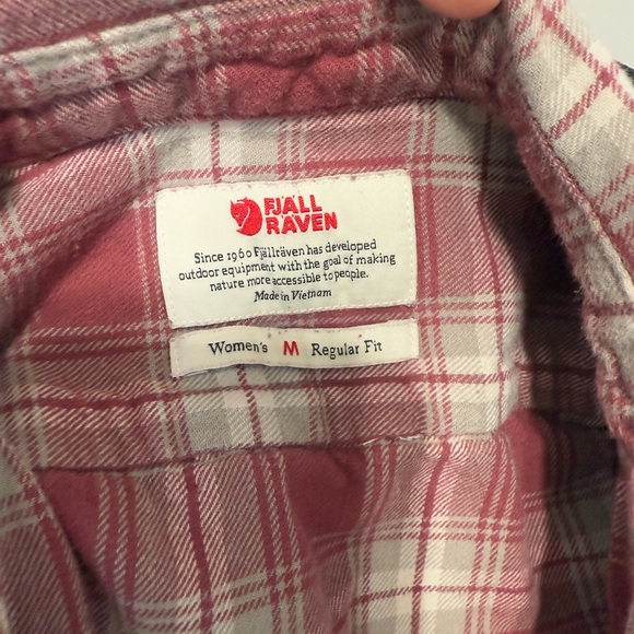 Fjällräven Women's Plaid Shirt - Picture 5 of 6